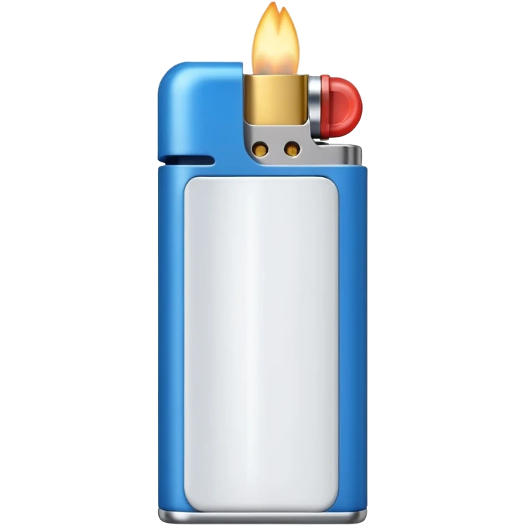 white lighter emoji