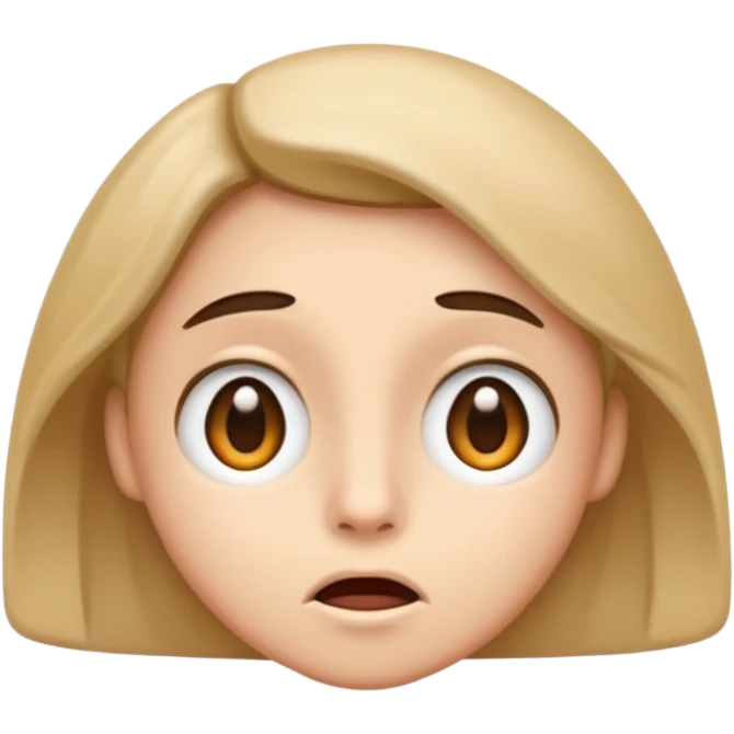 Shrugging emoji face emoji