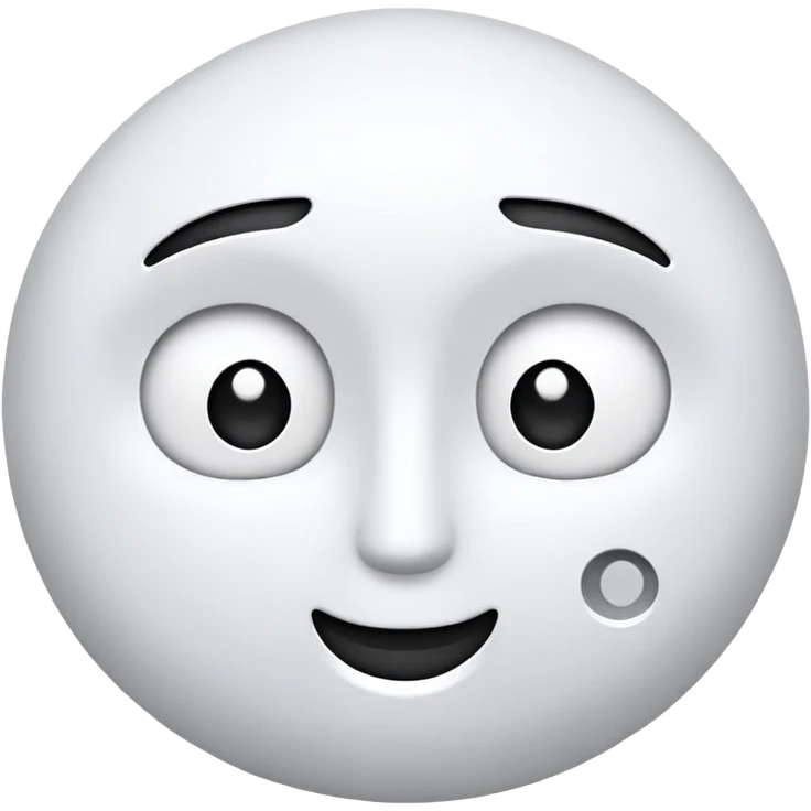 Чёрно-белая куница  emoji