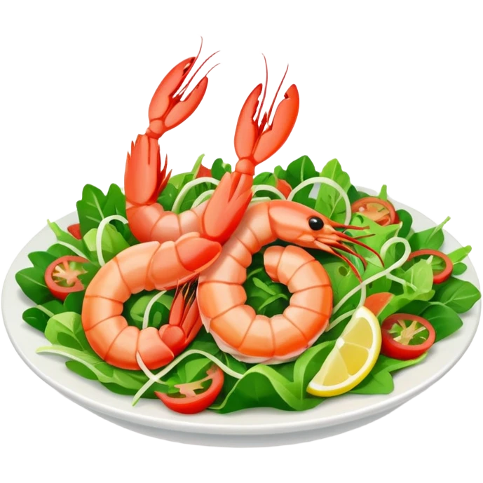 prawn salad emoji