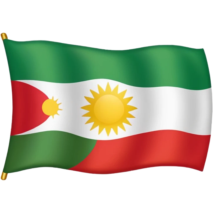Kurdistan flag emoji emoji