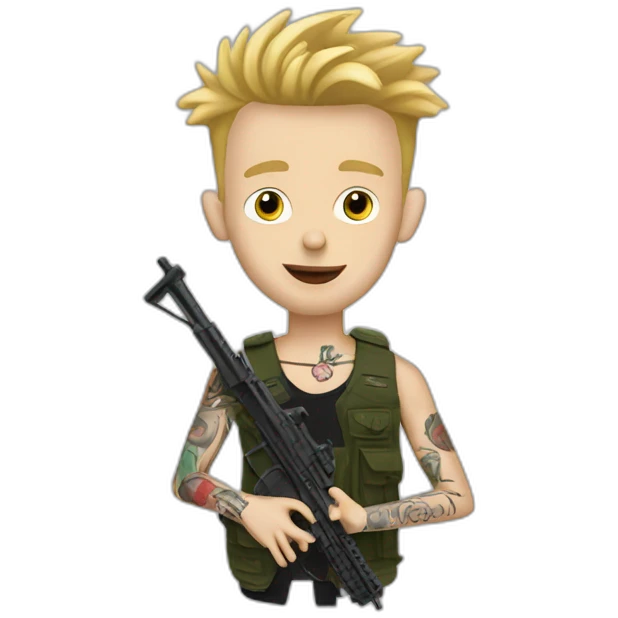 machine gun kelly emoji