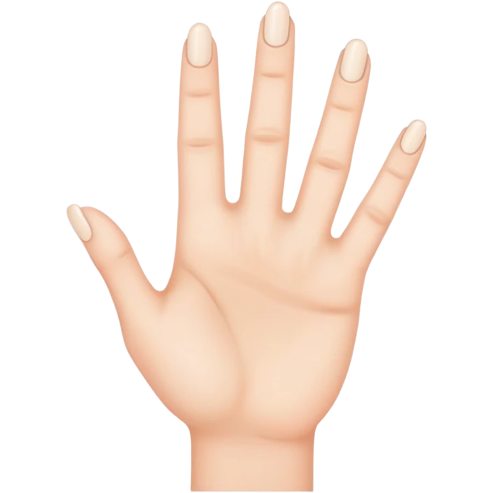 3 fingers emoji