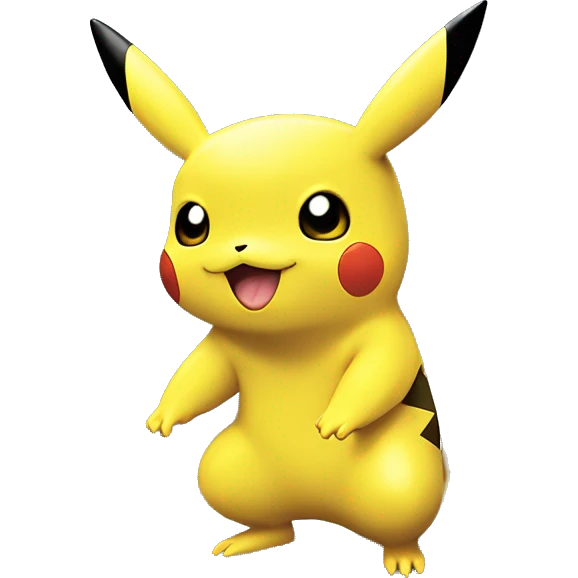Pokémon yellow pikachu gameboy game emoji