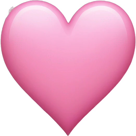 Pink heart aesthetic  emoji
