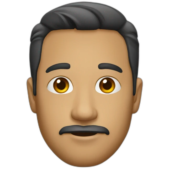 Hombre delgado canoao emoji