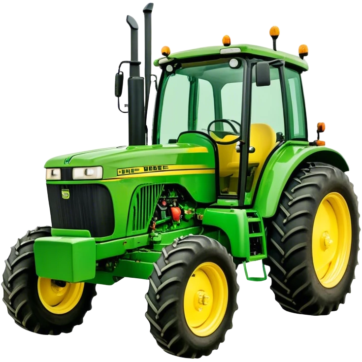 Tractor - John Deere 5055E (Model Year: 2021) (Iconic colour: Green with yellow) emoji