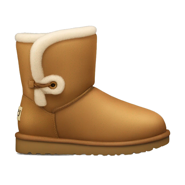 Light brown Ugg boots  emoji
