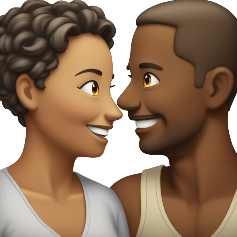 Flirty love  emoji