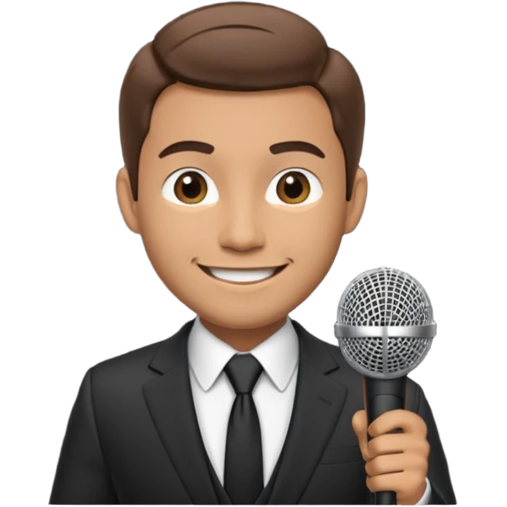 Toastmasters member Salesman Emoji emoji