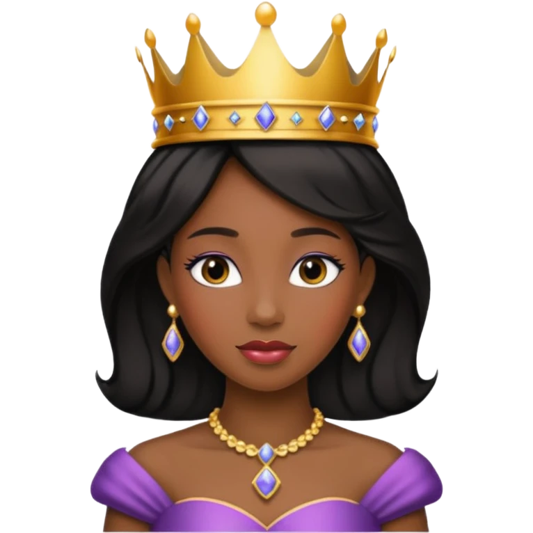 Black Princess emoji