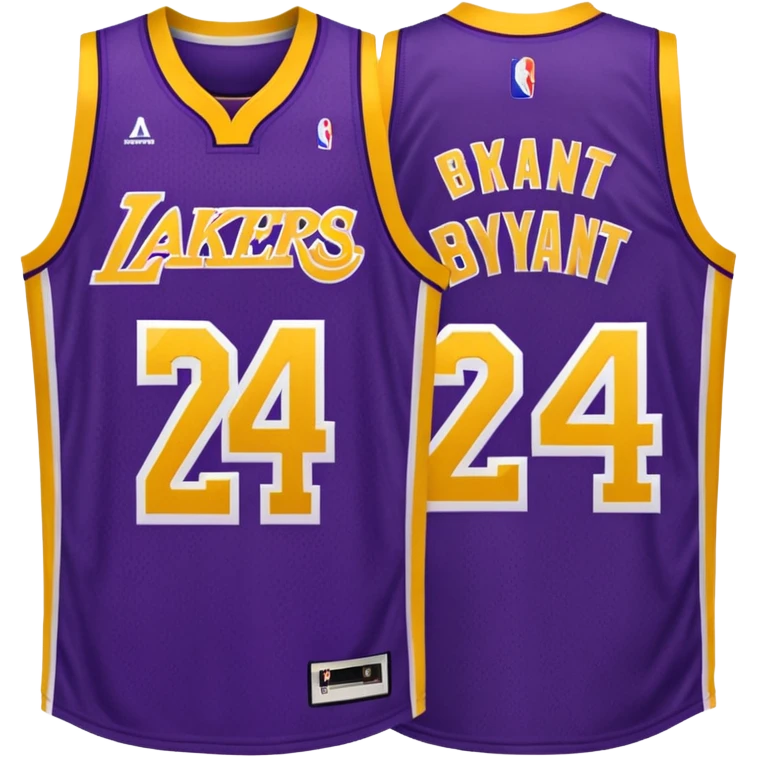 Kobe bryant jersey emoji