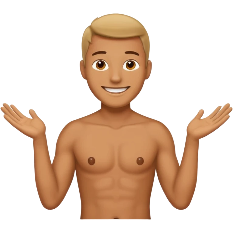 Men’s genitals emoji