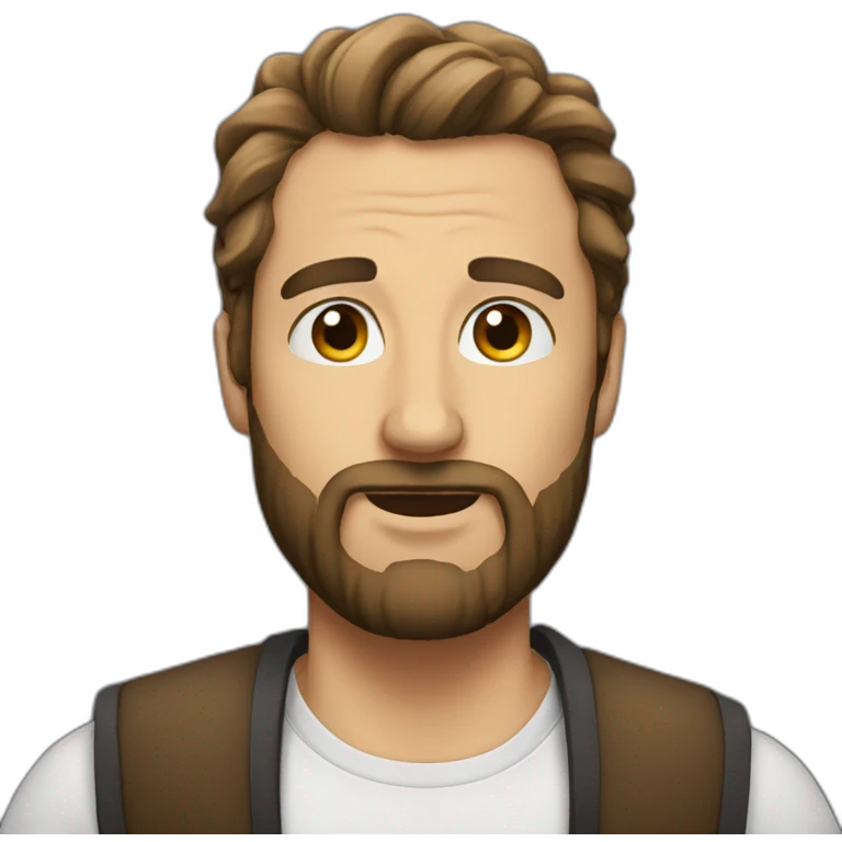 Neckbeard emoji
