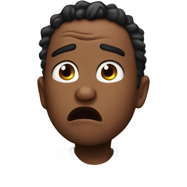 Confused cry bf emoji