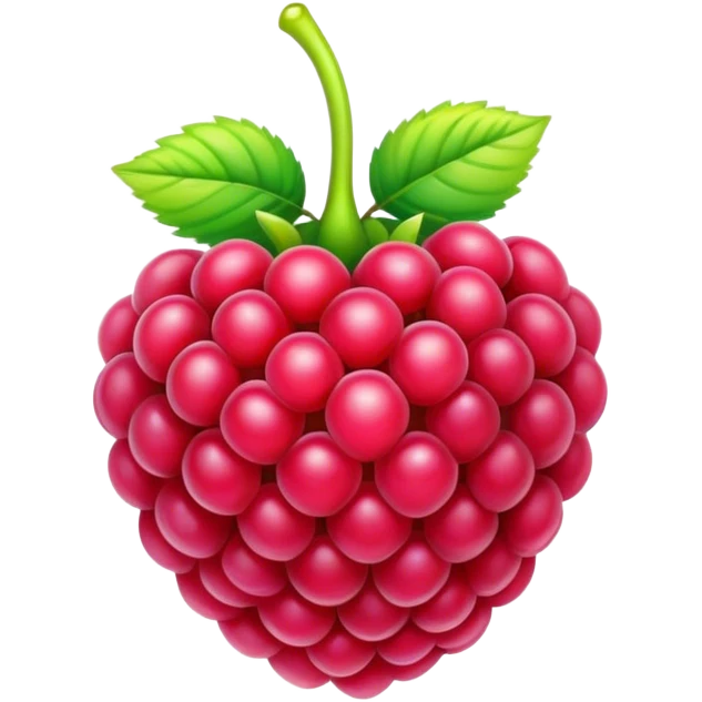 rainbow raspberry emoji
