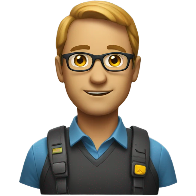Microsoft nerd emoji
