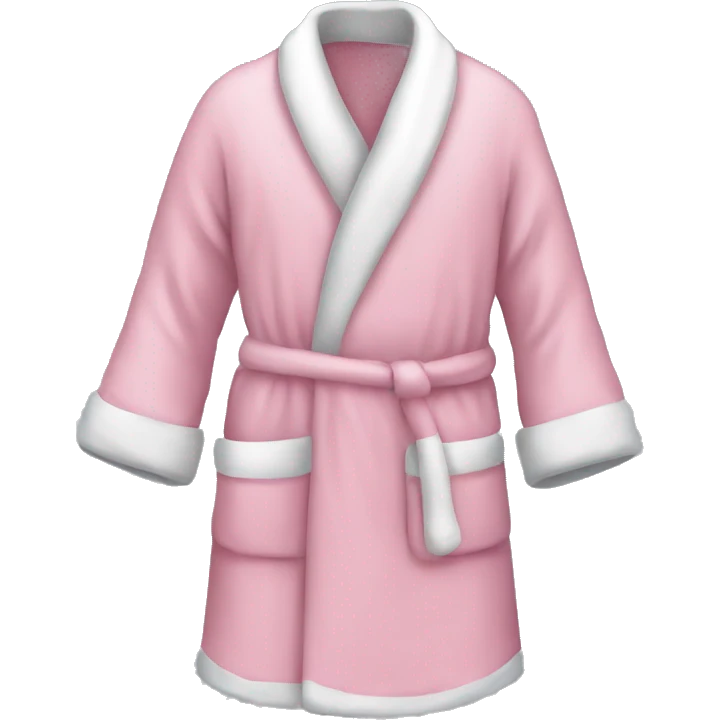  light pink Christmas robe emoji