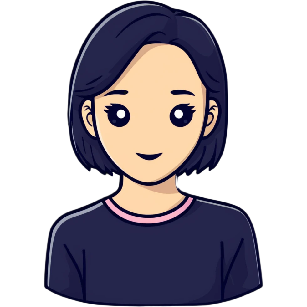 Woman with round bosom emoji