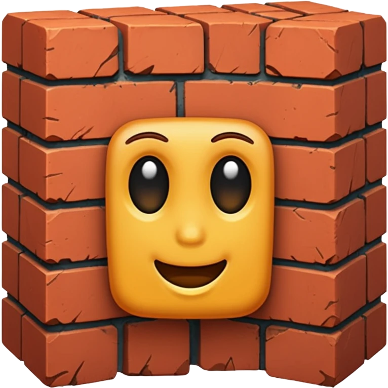 one brick emoji emoji
