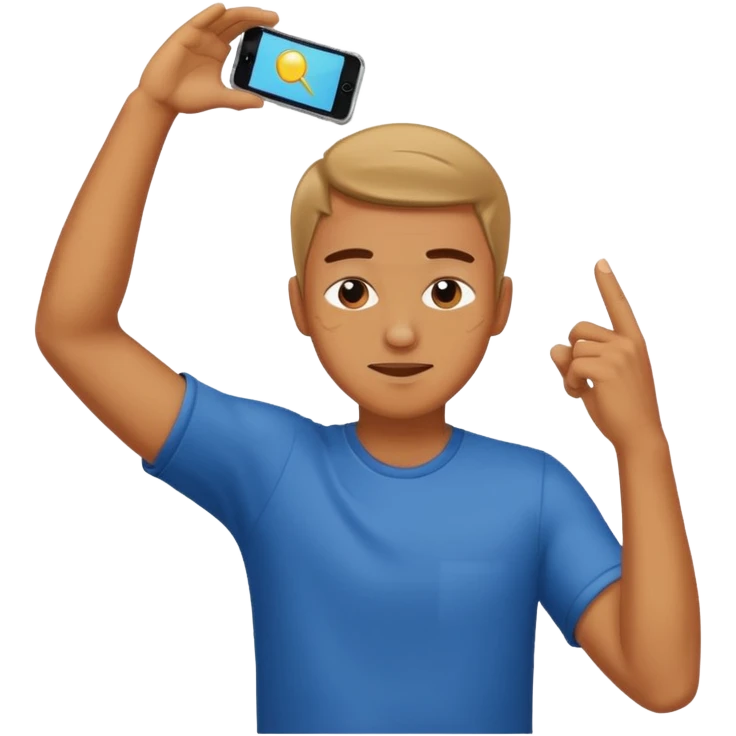 Dabbing man emoji
