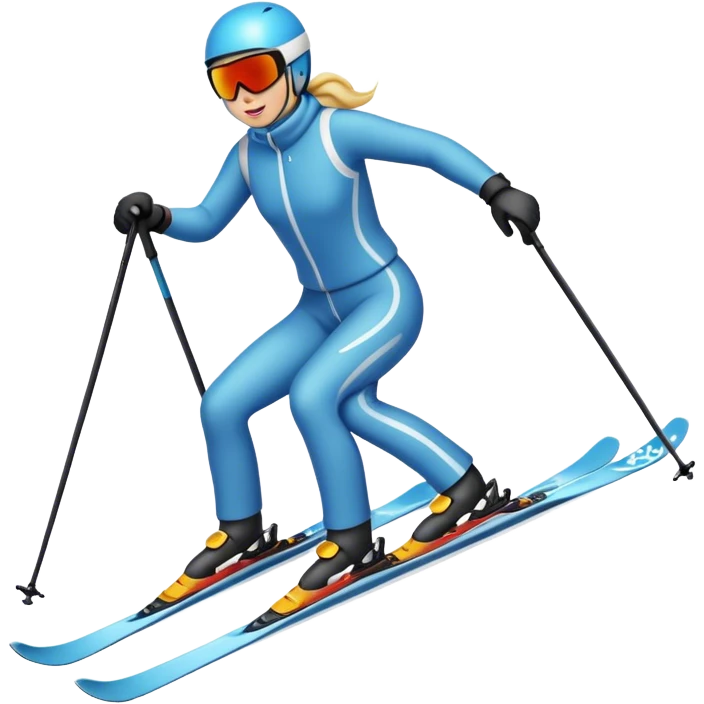 Skiing emoji