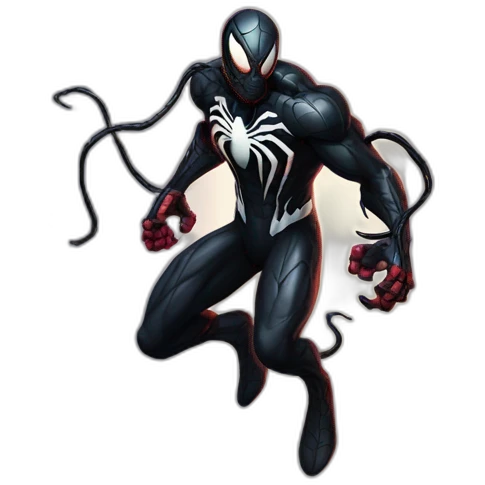 Venom combat spiderman emoji