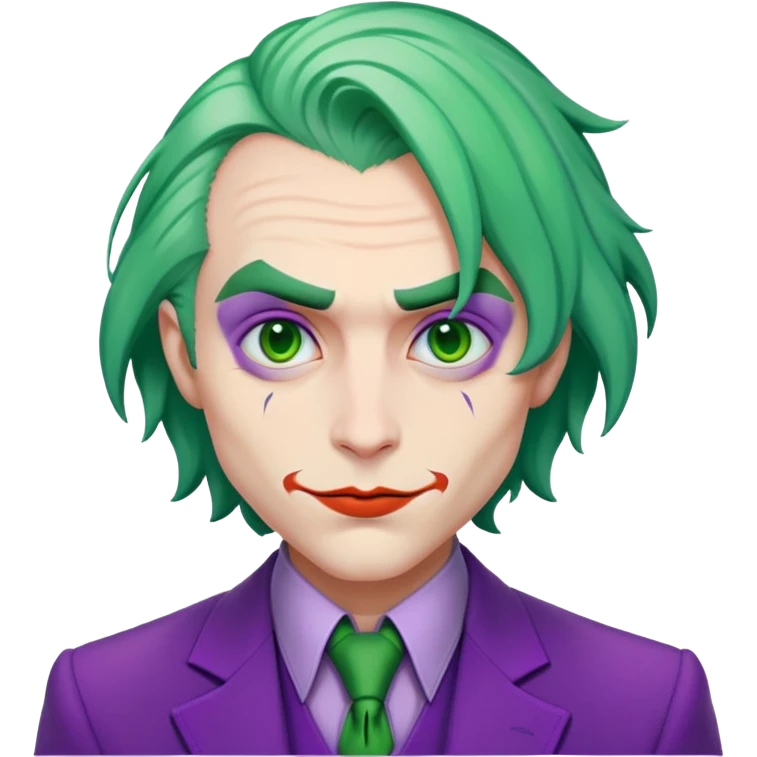 Joker from DC comics emoji