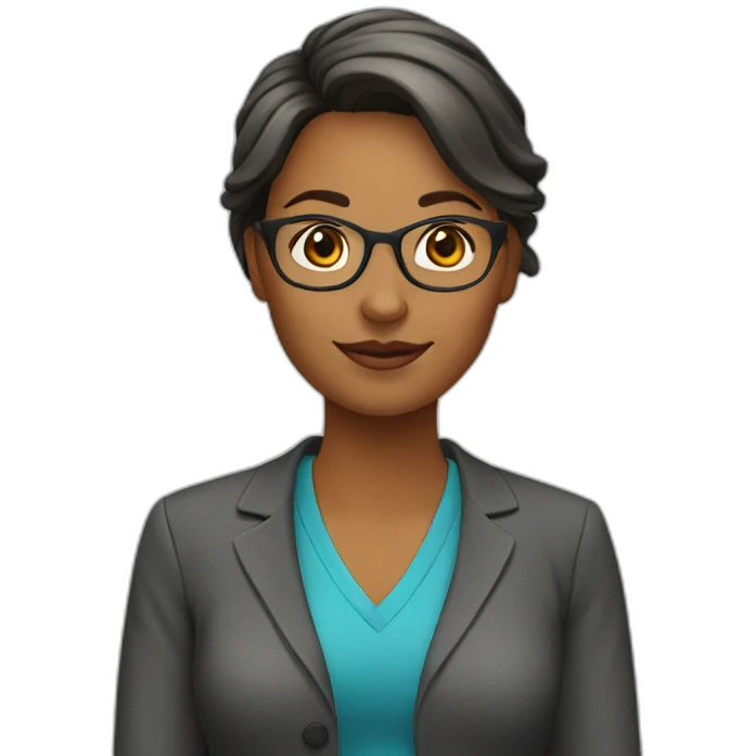 female teacher emoji
