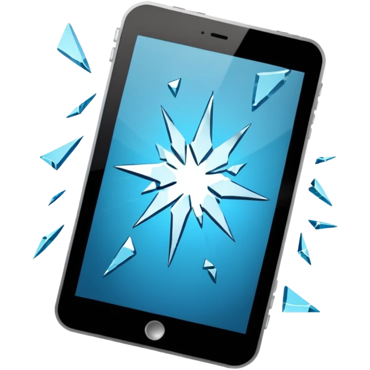 shattered tablet emoji