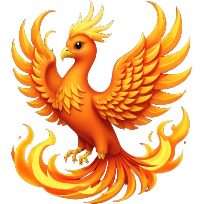 Fire ang Phoenix emoji
