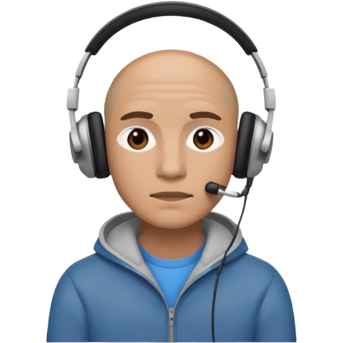 podcast listening emoji