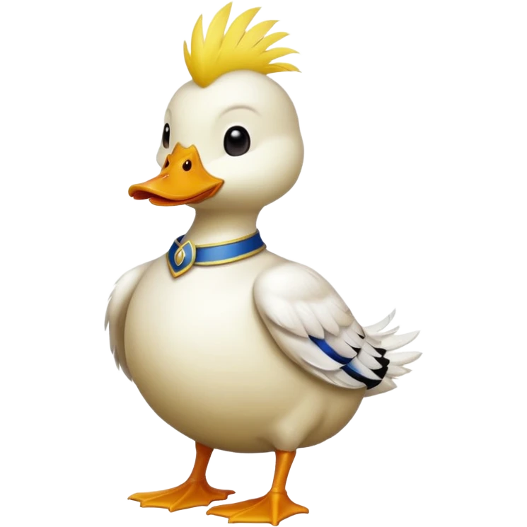 duck King, standing emoji