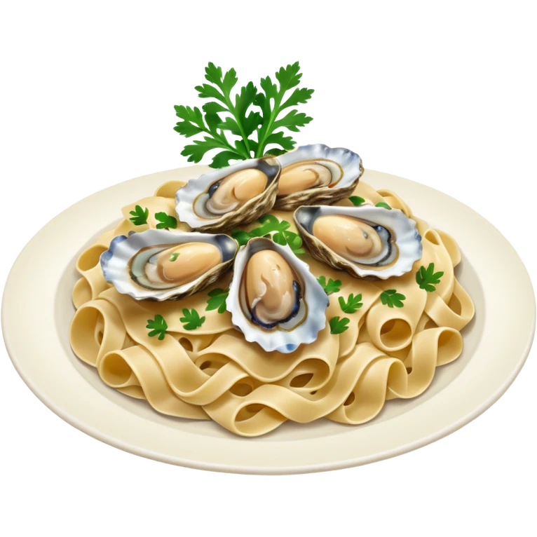 oyster pasta emoji