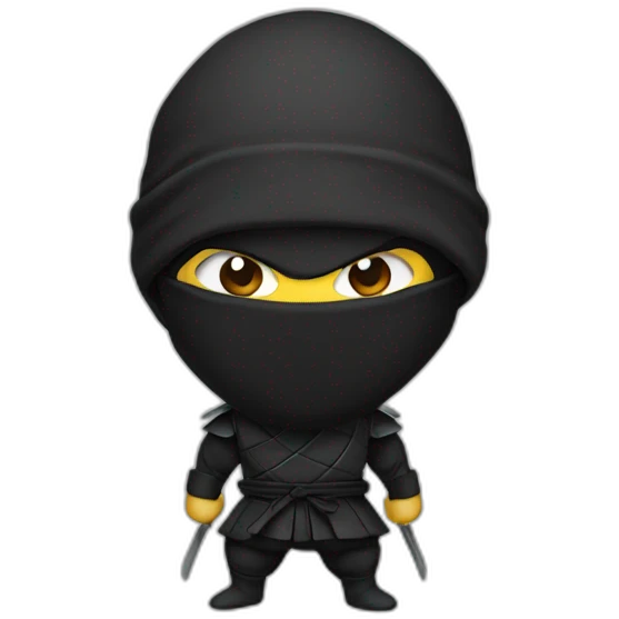 Ninja iphone emoji
