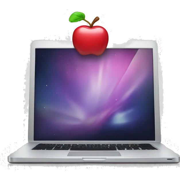 Apple laptop  emoji