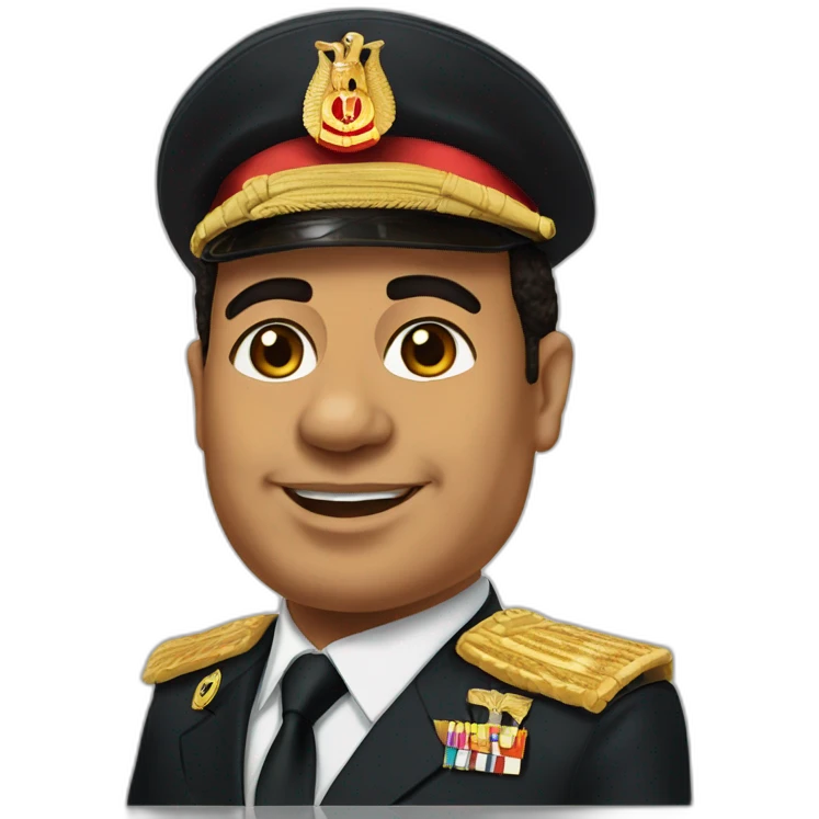 Egypt president Abdelfattah Sisi emoji