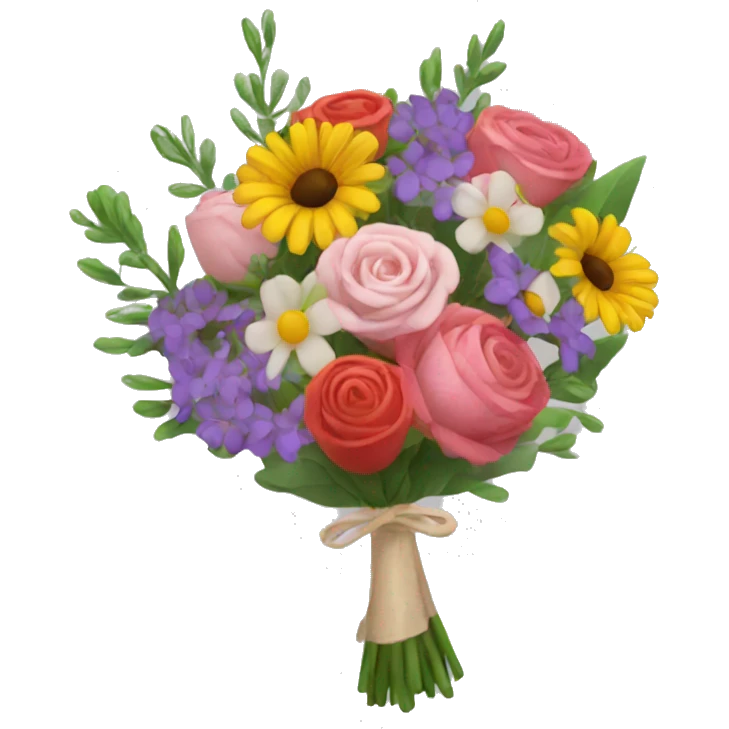 bouquet  emoji