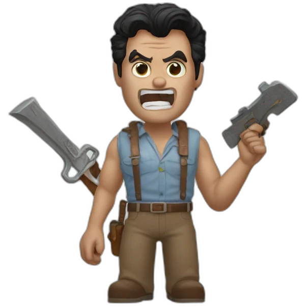 Ash vz evil dead emoji