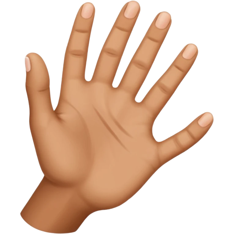 Hand reaching emoji