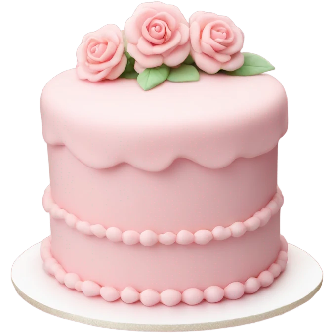 baby pink cake emoji