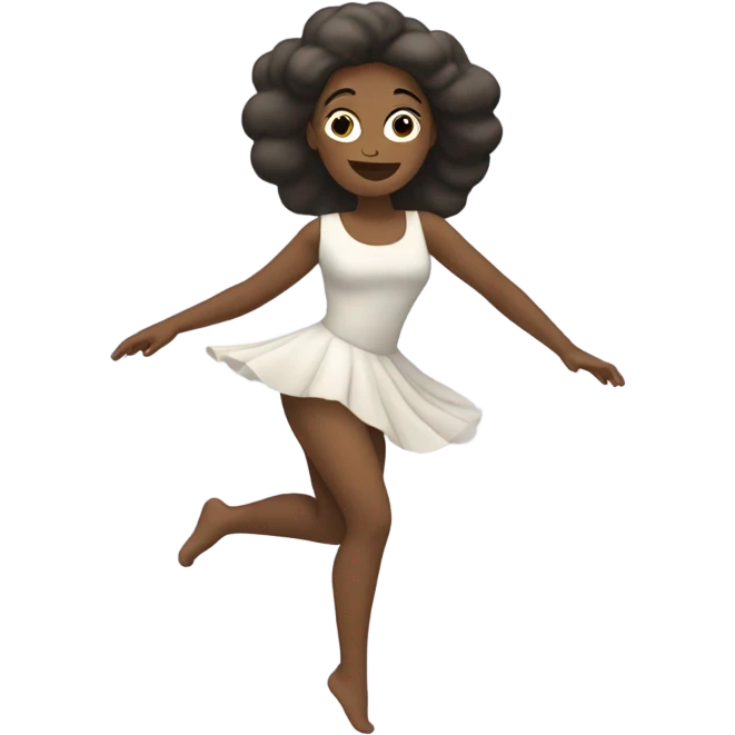 Femme fâchée qui danse  emoji