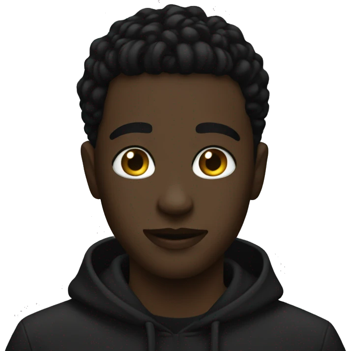 Black aesthetic  emoji