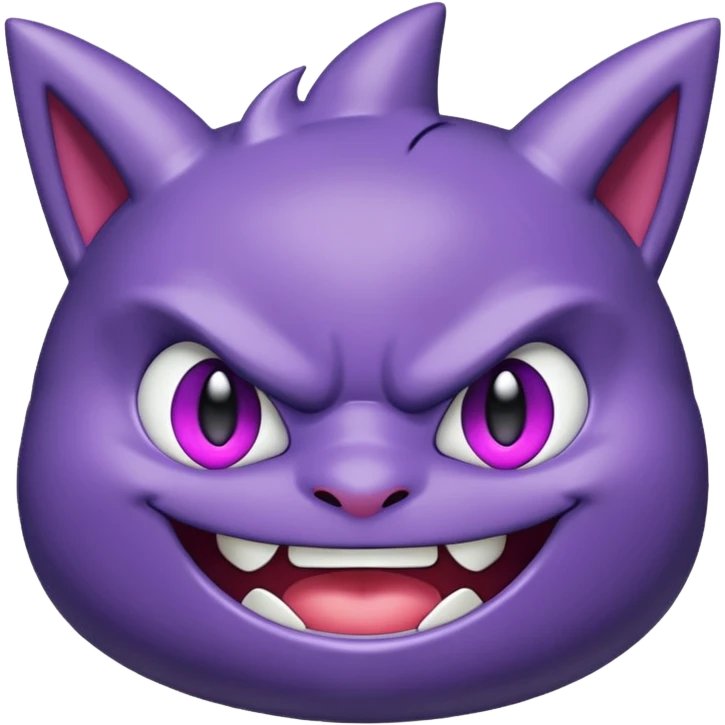 gengar chibi style emoji