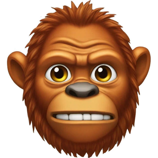 Jacked orang hutan emoji
