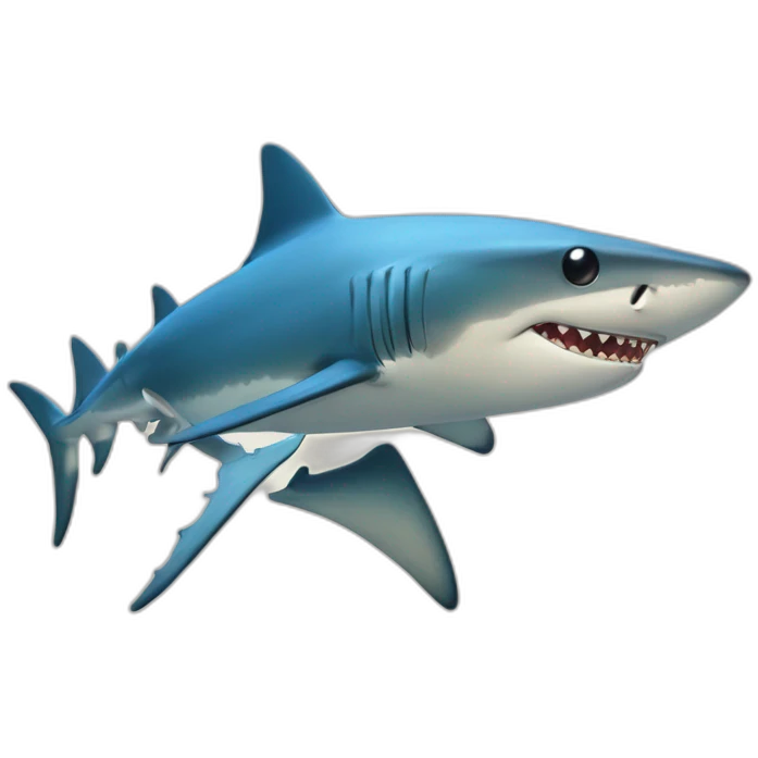 Requin lunette de soleil  emoji
