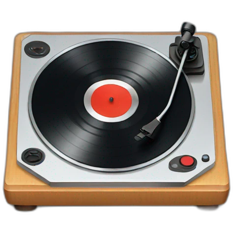 turntable emoji