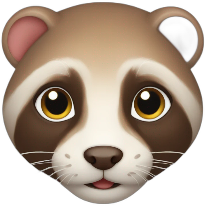 Furet marron emoji