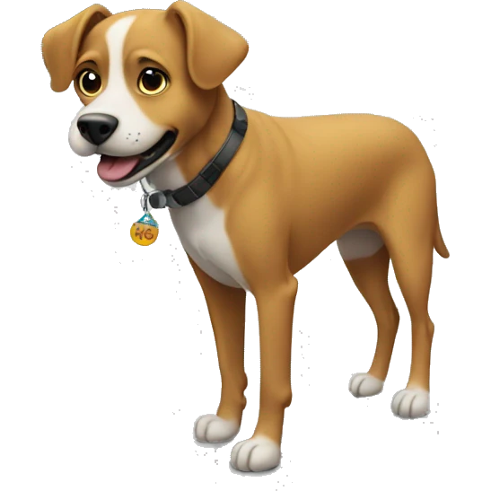 dog in a city emoji