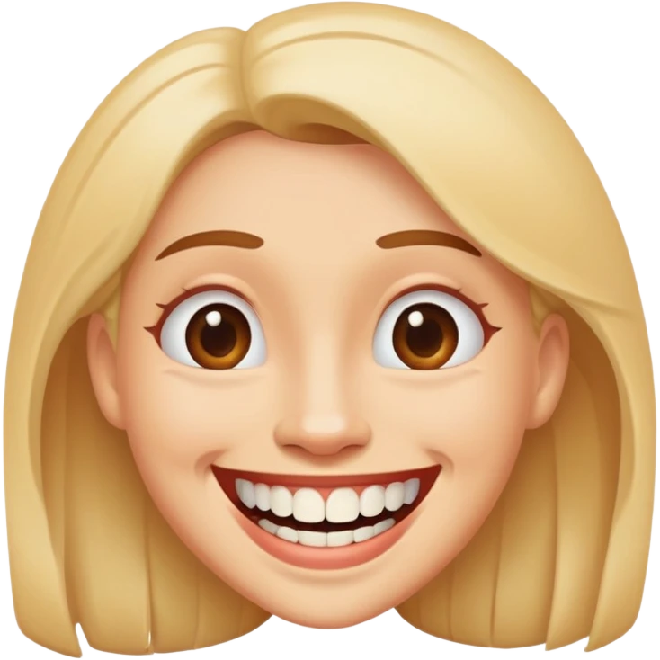 Female missing teeth emoji